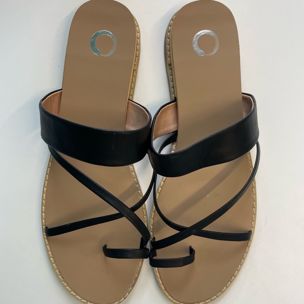 NEW Casual Black Sandals